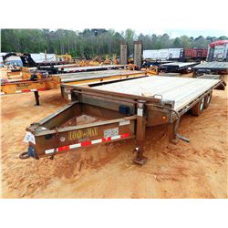 LOAD MAX TAG TRAILER, VIN/SN:004743 - T/A, 14' LENGTH, 8' WIDTH, DOVE TAIL RAMPS(COUNTY OWNED)