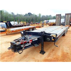 2015 WINSTON BIG DADDY TAG TRAILER, VIN/SN:1W9AP3032FH160065 - TRI-AXLE, 25 TON, 30' LENGTH, DOVE TA