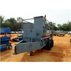 BOWIE ADCM VEGETATIVE SPRAYER SYSTEM , HYDRO SEEDER - JOHN DEERE DIESEL ENGINE, T/A TRAILER (B-2)