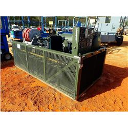 HELI BASKET HB2000, VIN/SN:131 - DWFD, STEAM CLEANER, GENERATOR, KUBOTA DIESEL, WATER TANK, 2 CHEMIC