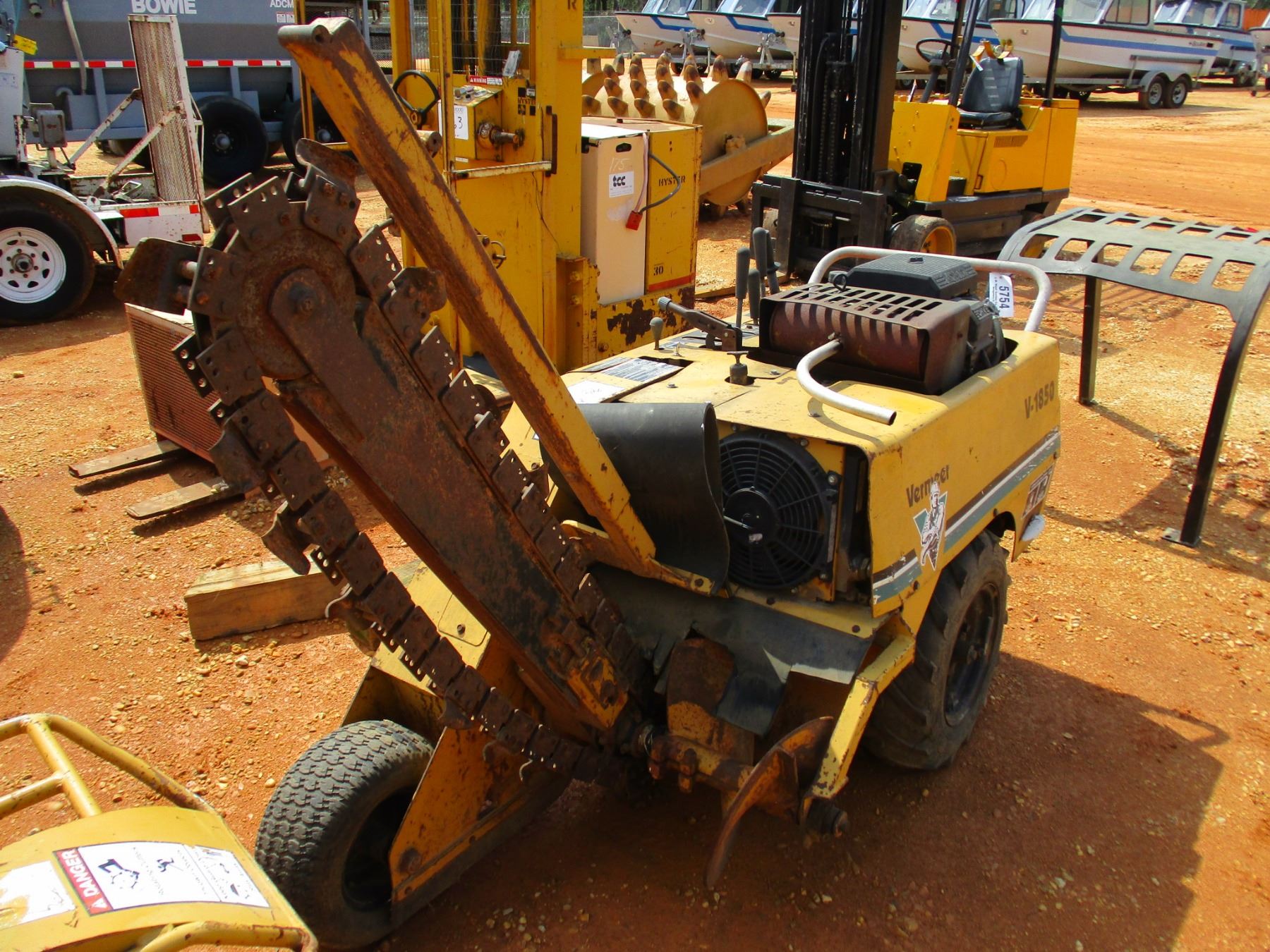 VERMEER SC352 STUMP GRINDER, - DIESEL ENGINE, AUTO SWEEP, METER READING ...