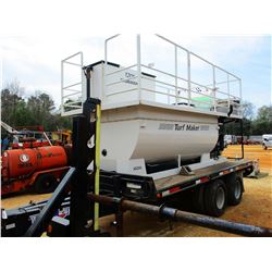 TURK MAKER 1200 VEGETATIVE GRASS PLANTING TECHNOLOGY, - HYDRO SEEDER, KOHLER DIESEL ENGINE W/PUMP, M