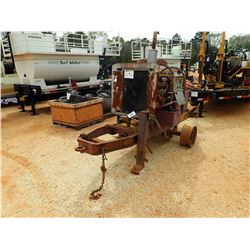 MCCAUSLAND HYD PUMP, - JOHN DEERE ENGINE, MTD ON S/A TRAILER (B-2)