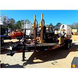 VERMEER D20X22 BORING MACHINE SYSTEM, VIN/SN:1VRA170V3H1000795 - RODS, WATER TANK, PUMP, HOSES, MTD 