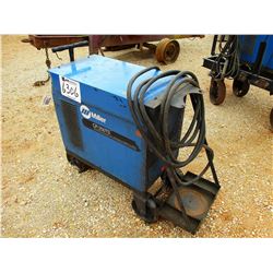 MILLER 250TS WELDING MACHINE, - ELECTRIC, MTD ON PULL CART (B-3)
