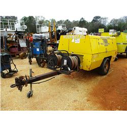 SULLIVAN D250 OV AIR COMPRESSOR, VIN/SN:11058 - JOHN DEERE DIESEL ENGINE, METER READING 467 HOURS (C