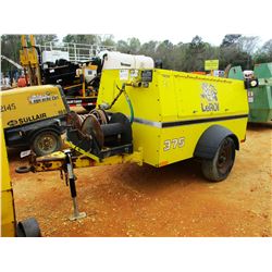 LEROI 375 AIR COMPRESSOR, - CUMMINS DIESEL, METER READING 649 HOURS (COUNTY OWNED) (B-3)