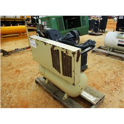 INGERSOLL-RAND AIR COMPRESSOR, - TANK MTD, KOHLER 12.5HP GAS ENGINE (B-3)