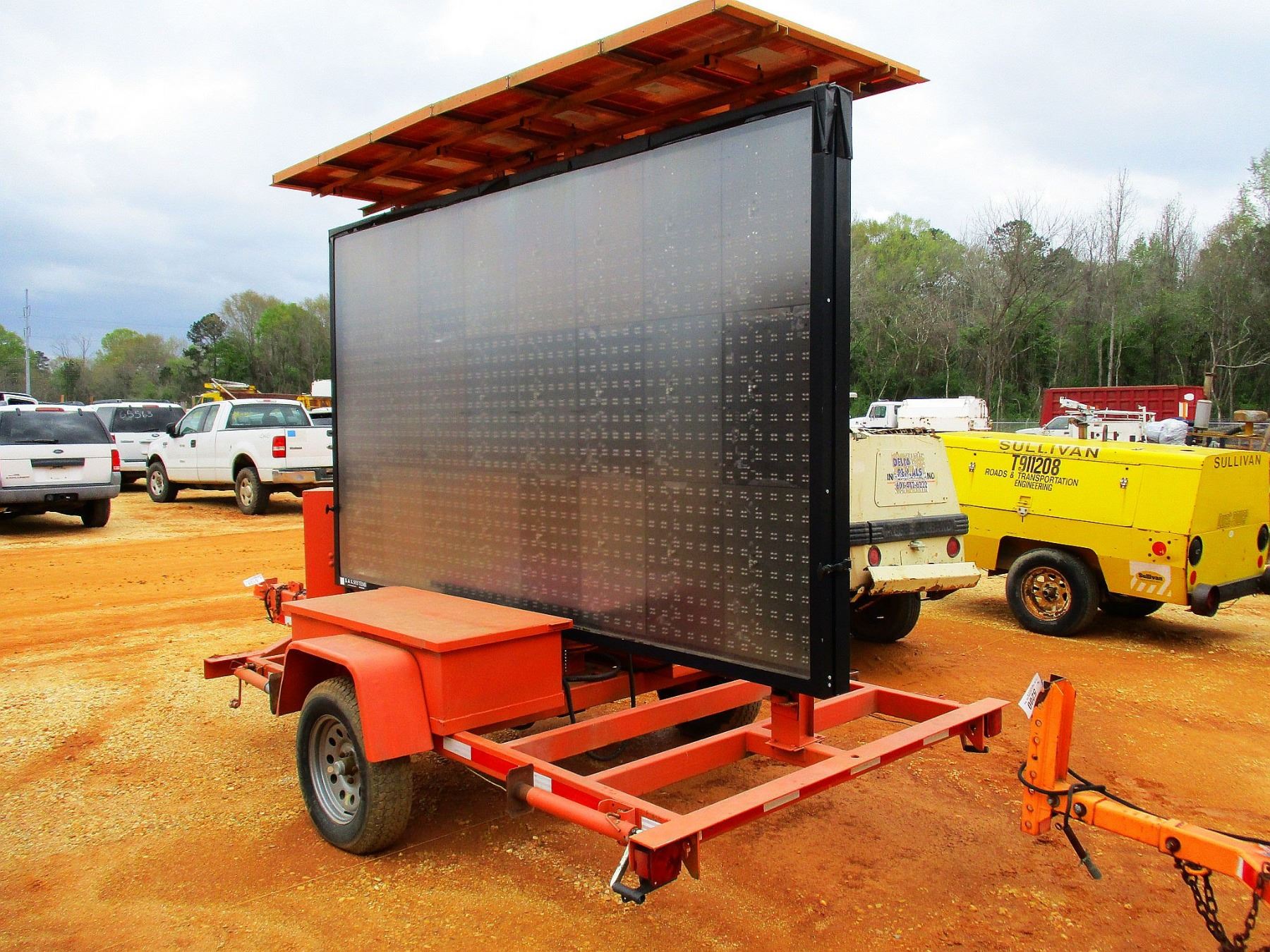K & K SYSTEMS MB3L MESSAGE BOARD, VIN/SNMPR500244 TRAILER MOUNTED