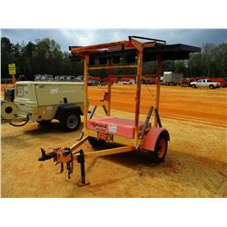 ALLMAD ECLIPSE SEH253BP TRAFFIC BOARD, VIN/SN:9810B488 - SOLAR POWERED (COUNTY OWNED) (B-2)