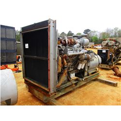 UNITED STATE MOTOR GENERATOR SET, VIN/SN:2690393 - 300KW, 3 PHASE, 600 VOLT, CUMMINS VT-12-600 DIESE