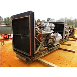 UNITED STATE MOTOR GENERATOR SET, VIN/SN:335975 - 300KW, 3 PHASE, 600 VOLT, CUMMINS VT-12-600 DIESEL