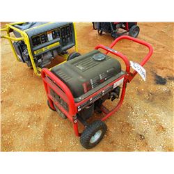 HUSKY PORTABLE GENERATOR, - 3,650 WATTS