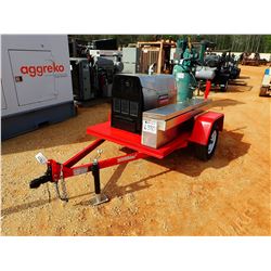 LINCOLN RANGER EXT WELDER, - W/ STAINLESS STEEL TOOL BOX, MTD ON S/A TRAILER, S/N 4YNBN0614DC068616