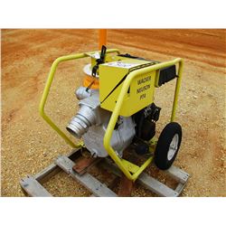 WACKER NEWSON PR4 WATER PUMP, - GAS ENGINE (B-4)