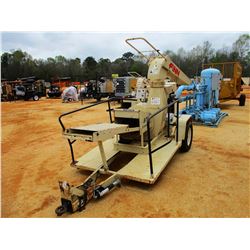 FINN B70 STRAW BLOWER, - KUBOTA 1505 DIESEL ENGINE, METER READING 300 HOURS (COUNTY OWNED) (B-4)