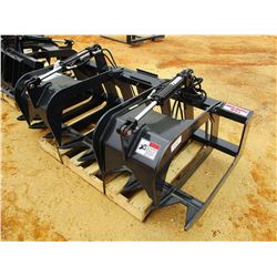 STOUT HD72-8 BRUSH GRAPPLE FITS SKID STEER LOADER (B-5)