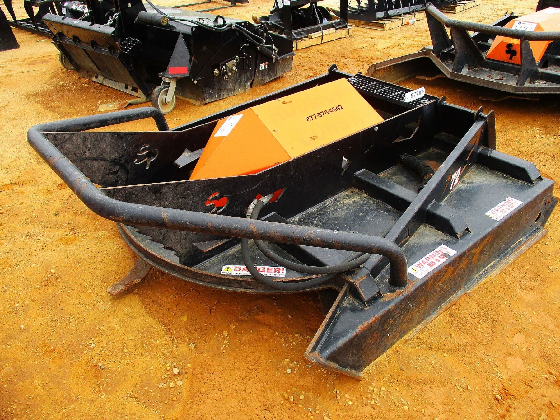 SKID PRO 6121003 BRUSH CUTTER, FITS SKID STEER LOADER (B5) J.M