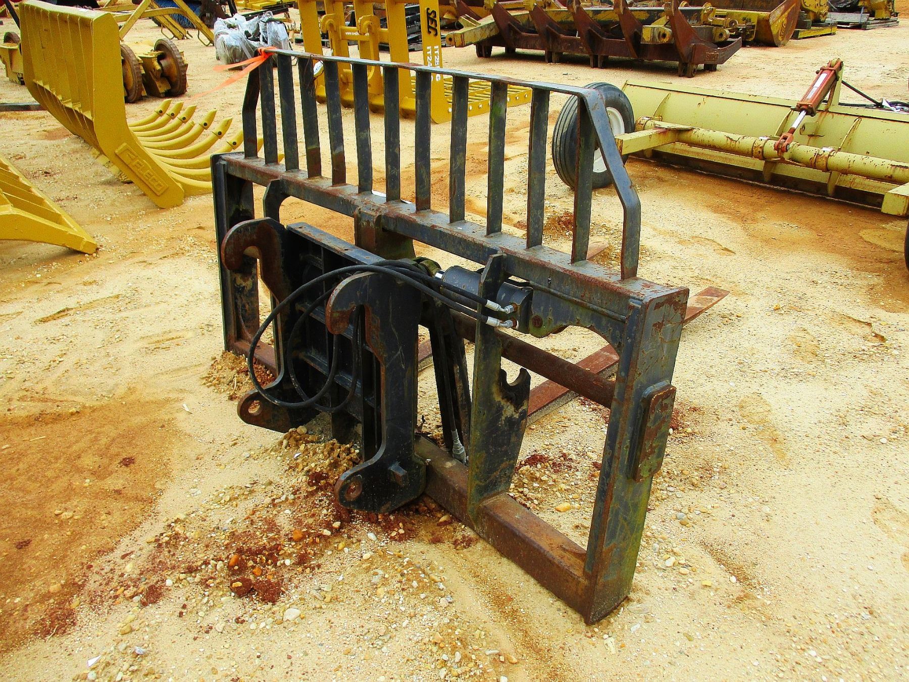 FORK ATTACHMENT, FITS WHEEL LOADER (B6) J.M. Wood Auction Company, Inc.
