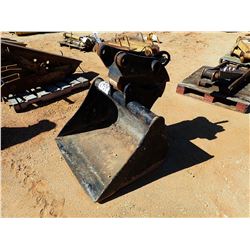 36" BUCKET W/ TEFRA QUICK COUPLER 308E