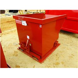 1.5 CUBIC YARD SELF DUMPING HOPPER (B-7)