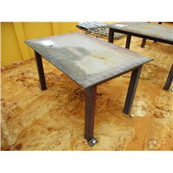 STEEL FAB TABLE 30" X 58" (B-7)