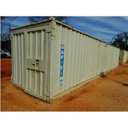 40' STEEL SHIPPING CONTAINER