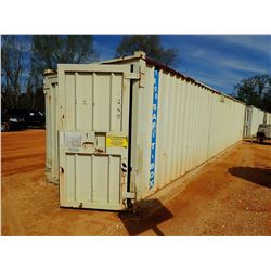40' STEEL SHIPPING CONTAINER