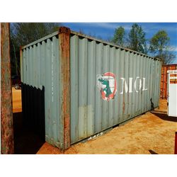 20' STEEL SHIPPING CONTAINER (B7)