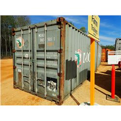 20' STEEL SHIPPING CONTAINER (B7)