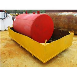 FUEL STORAGE TANK W/SPILL PAN (B-7)