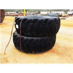 (2) 29.5X33 RADIAL TIRES