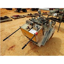 TARGET PRO 35 CONCRETE SAW, 24" BLADE, GAS ENGINE(B9)