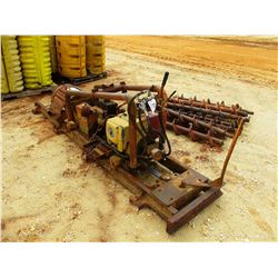 MCLAUGHLIN BORING SYSTEM W/BITS, GAS ENGINE