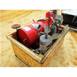 MISC CONCRETE CORE DRILL, VACUMN SYSTEM, OVERHEAD CHAIN HOIST(B9)
