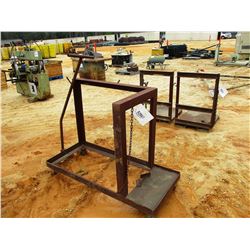 ROLL AROUND WELDING DOLLY W/ BOTTLE RACK (B-9)
