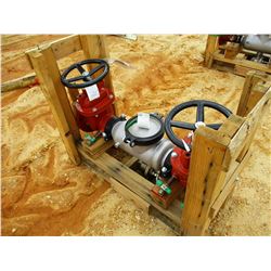 WILKIN ZURN MODEL 48GXF VALVES W/ REDUCED PRESSURE BACKFLOW PREVENTER (B-9)
