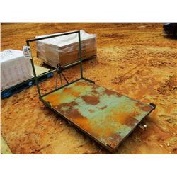 METAL ROLL AROUND CART