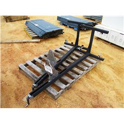 (2) ROLL AROUND METAL SUPPORT STANDS (B-9)