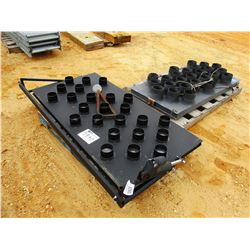 (2) TRAFFIC CAUTION LIGHT TRUCK MOUNT (B-9)