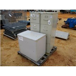 (3) METAL FILE CABINET (B-9)