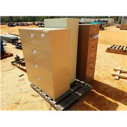 (3) METAL FILE CABINET (B-9)