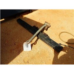 (3) PIPE WRENCHES, (1) TORQUE WRENCH