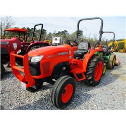 2011 KUBOTA L3200F FARM TRACTOR, VIN/SN:20320 - ROLL BAR, METER READING 146 HOURS