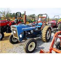 FORD 3000 FARM TRACTOR, VIN/SN:C527624 - ROLL BAR, 13.6-28 TIRES