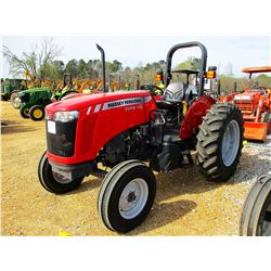 2016 MASSEY FERGUSON 2604H FARM TRACTOR, VIN/SN:MEADA22DYG1105953 - (1) REMOTE, ROLL BAR, METER READ