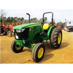 JOHN DEERE 5055E FARM TRACTOR, VIN/SN:112270 - (1) REMOTE, ROLL BAR, METER READING 863 HOURS