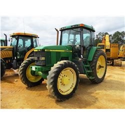 2000 JOHN DEERE 7410 FARM TRACTOR, VIN/SN:037599 - MFWD, (2) REMOTES, CAB, A/C, 14.9R46 REAR TIRES, 