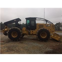2015 CAT 545D SKIDDER, VIN/SN:KGP00106 - DUAL ARCH, WINCH, CAB, A/C, METER READING 3,259 HOURS (TRAN