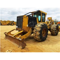 2010 TIGERCAT 620D SKIDDER, VIN/SN:6205255 - DUAL ARCH, WINCH, CAB, A/C, 30.5L-32 TIRES, METER READI